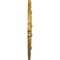 Ekena Millwork Benson Ceiling Medallion (Fits Canopies up to 4 1/8"), 9"OD x 4 1/8"ID x 5/8"P, Iridescent Gold CM09BNIGS - alternate 5